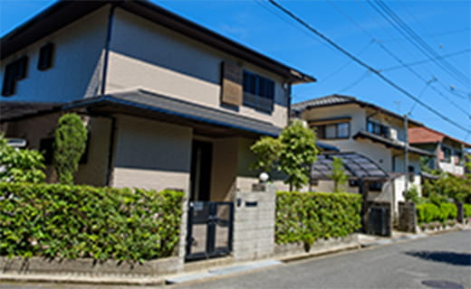 過去の塗装から10年以上経過している